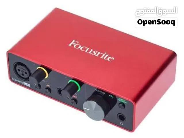 focusrite 3rd gen interface
