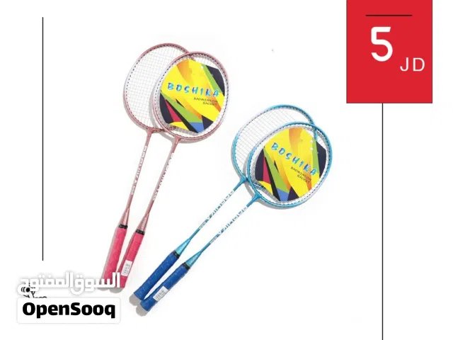 مضرب ريشة بالزوج تجاري بجودة مناسبة للتدريب والترفيه معدات تنس ريشة خفيفة وعملية