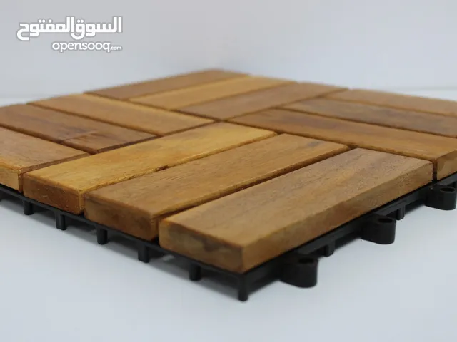 deck tiles brown and gold color by super grass