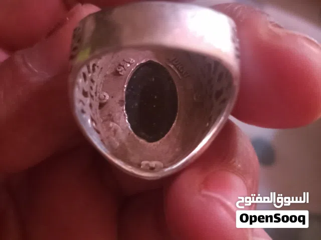 خاتم فضه ايطالي للبيع