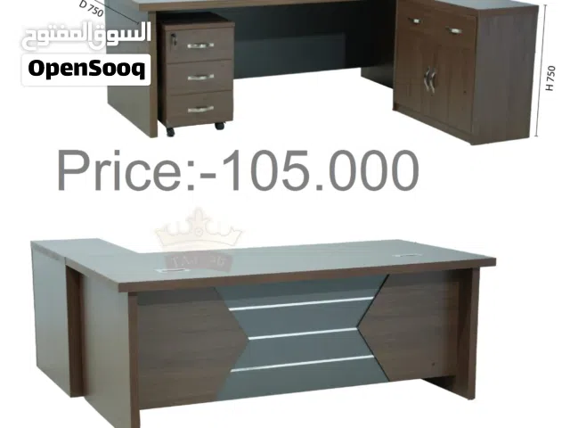 طاولة مكتب جديدة تمامًا على شكل حرف L Brand New Office Table-L Shape