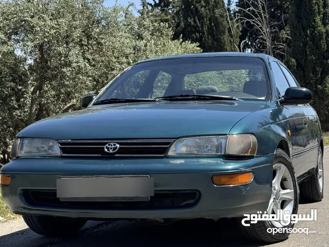 تويوتا كورولا موديل 95 للبيع جير عادي ماتور 1500