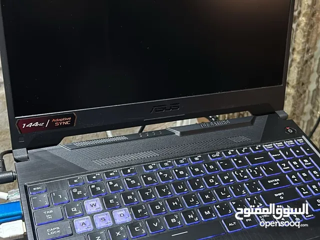 Asus Tuf f15 Rtx 3060 gaming laptop بسعر مغري ، الجيل الحادي عشر بحال الوكالة تماماً