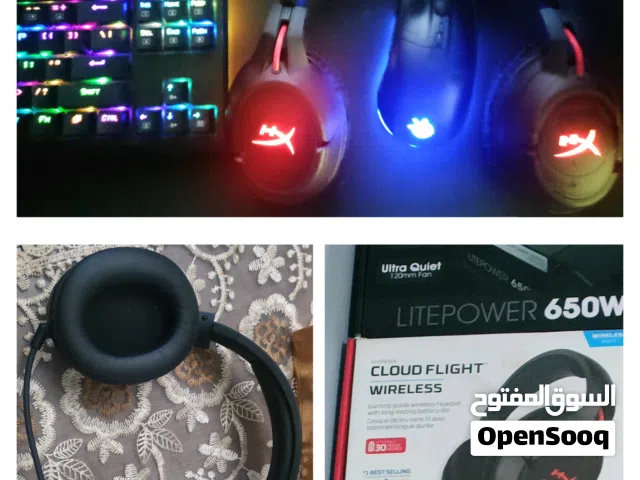مايك و سماعة من hyperx