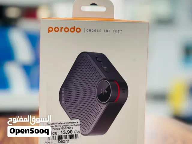 Brand New Porodo Conference Speaker in Oman  Clear conferencing  1 Year Warranty