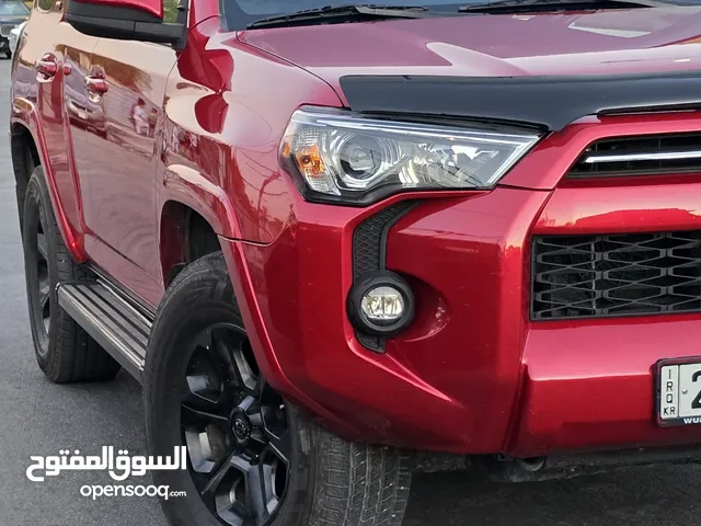 4runner sr5 red 2021 كلين