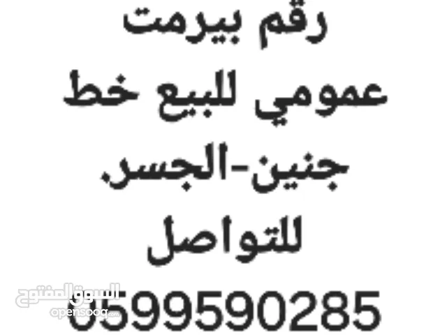رقم تكسي عمومي بيرمت اردني خط جنين الجسر.