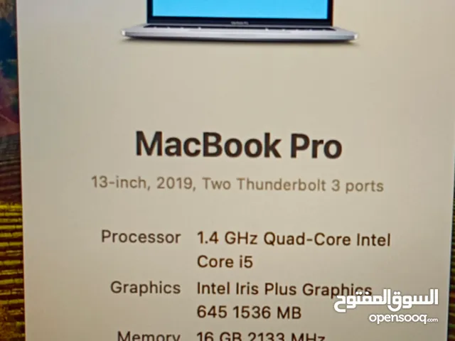 Macbook pro 2019 Touch bar.