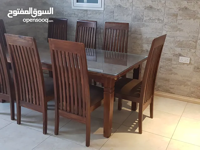 طاولة طعام 8 كراسي dining table with 8 chairs