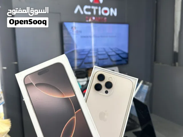 iPhone 16 pro max 256Gb//بطاريته 100  مستخدم بحالة الوكالة كفالة الوكيل لغاية شهر 7 2026