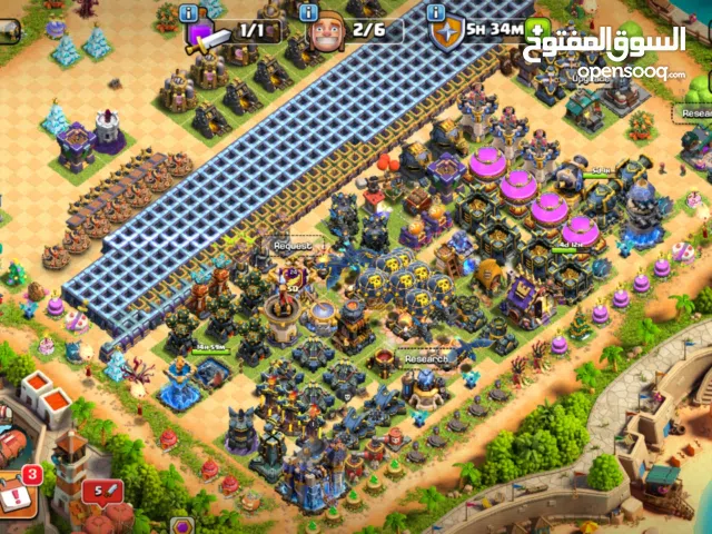 clash of clans town 18