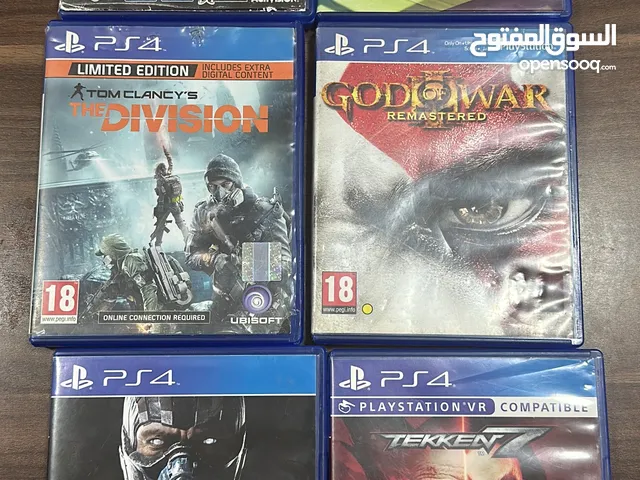 PS4 vidoe games available