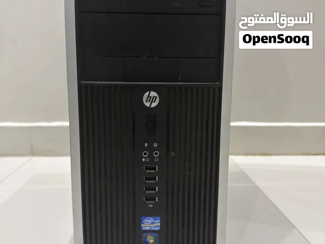 جهاز بي سي hp وشاشة hp للبيع بحاله ممتازة جداً
