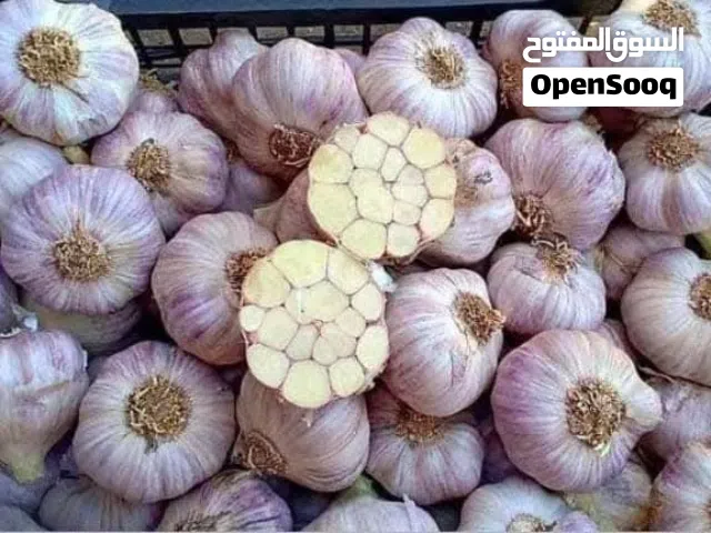 ثوم جبلي مصري مواصفات أوروبية خليجية درجة أولى للتصدير من مصر الي باب المخزن لديك للطلب و الاستفسار