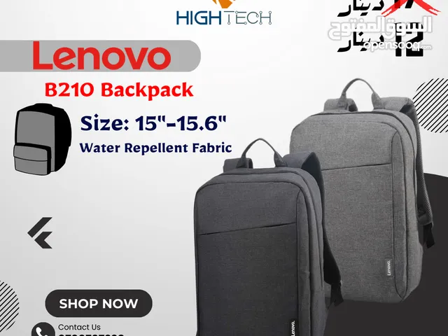 Lenovo B210 Backpack Laptop Bag -حقيبة لابتوب