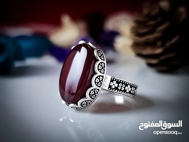 خواتم نسائي وعقيق يمني