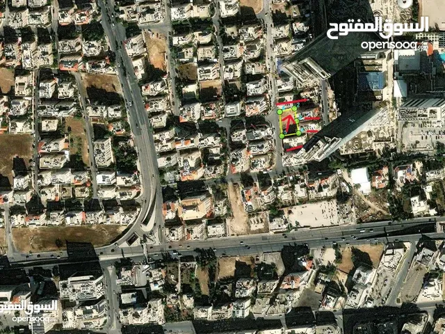 قطعة ارض من اراضي عمان على شارع 16 م في ام اذينة