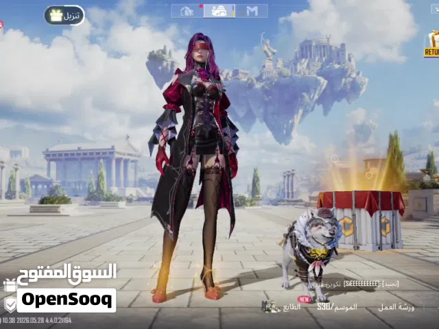 حساب ببجي من السيزون الثالث