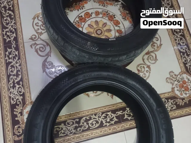 إطارات صني مستعملة بقياس 17 للعجلات والجنط مع حالة جيدة