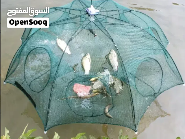 شبكة صيد اسماك قفص صيد سمك سهل الاستخدام