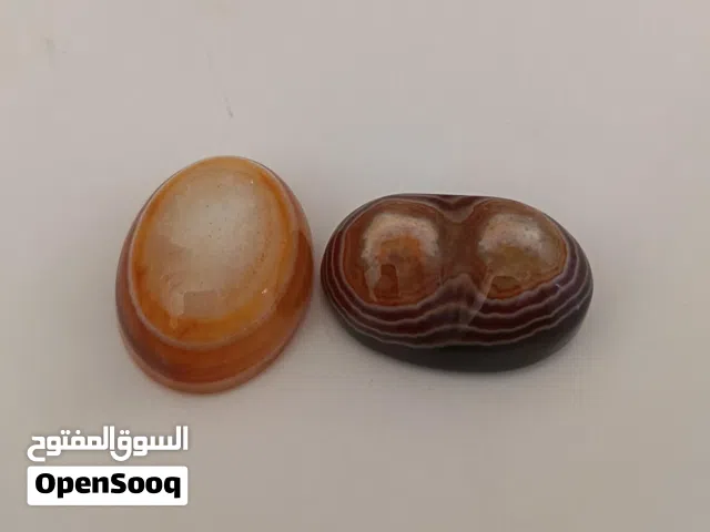 حجرين عقيق سليماني وعملات عثمانيه