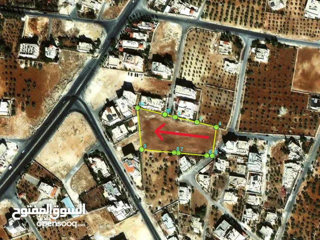 للبيع قطعة ارض في شفا بدران شمال عمان تصل ح لبناء اسكانات