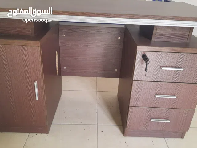 Stylish Wooden Study Table with Storage