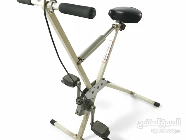 دراجةةتمارين بابتة منزلية. لاةتحتاج كهرباء، للياقة والحركة بالمنزل،تظبط يدويا، لا تحتاج مساحة.مستعمل