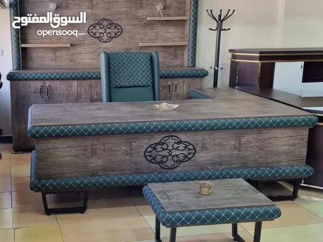 مكتب مدير فخم قياس 240سم مع خزانة خلفية مع من لامينيت للأثاث المكتبي أعلى جودة واقل الأسعار