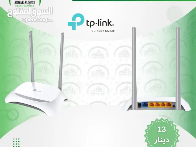 راوتر ومقوي اشارة وموزع الاشارة لمسافات  TP-Link N300 Wireless Wi-Fi Router 4 IN