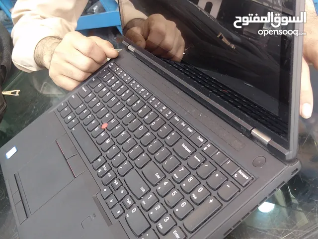 لابتوب p52 لمس lenovo workstion