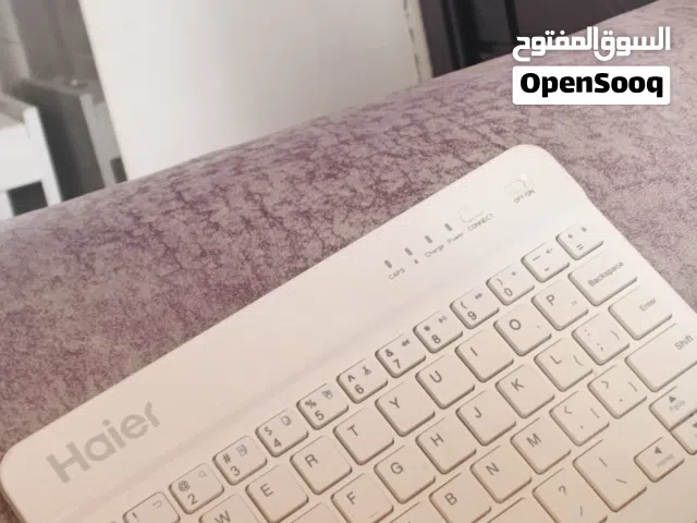 كيبورد بلوتوث Haier أصلي - نحيف جداً وعملي (شبه جديد)