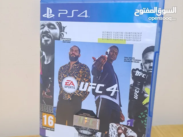 ufc4 ps4 + les cahier