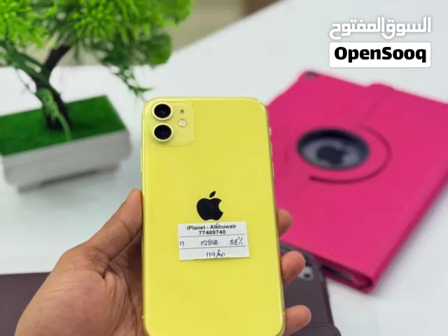 iPhone 11-128 GB Fine and smooth performance phone at reasonable rate