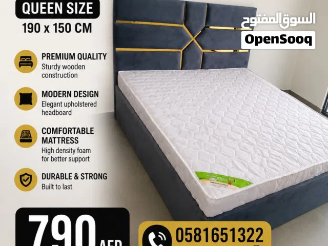 wood bed mattress for sale brand new for sale