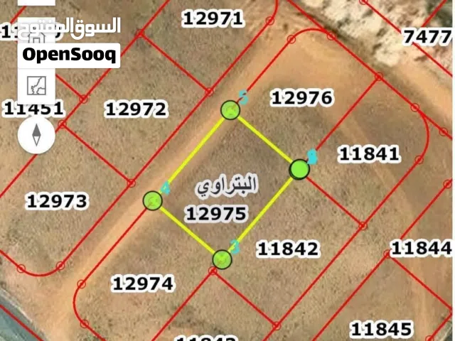 قطعة ارض للبيع الزرقاء الجديدة