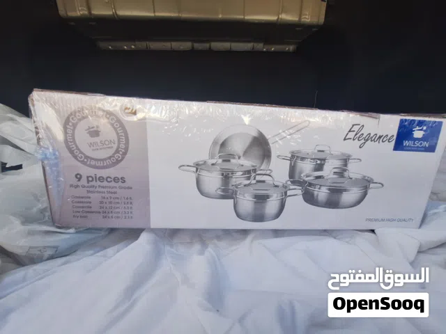 Wilson stainless steel 9pcs cookware set