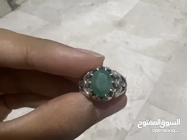 خاتم عقيق اخضر