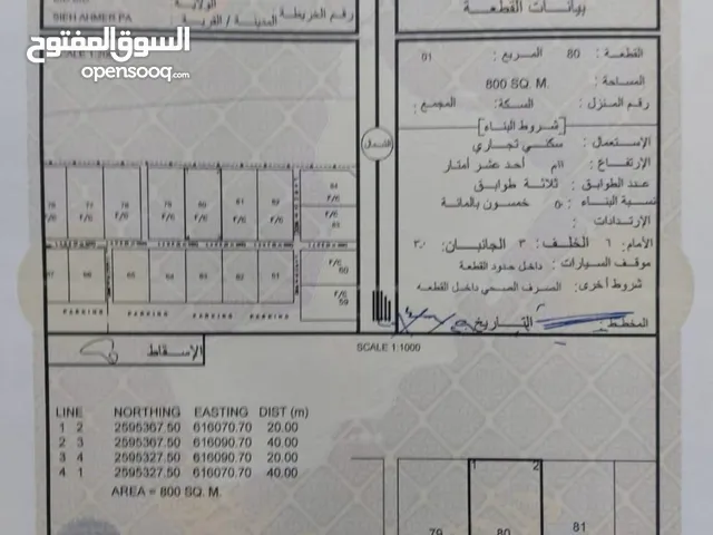 Commercial Land for Sale in Al Dakhiliya Bidbid