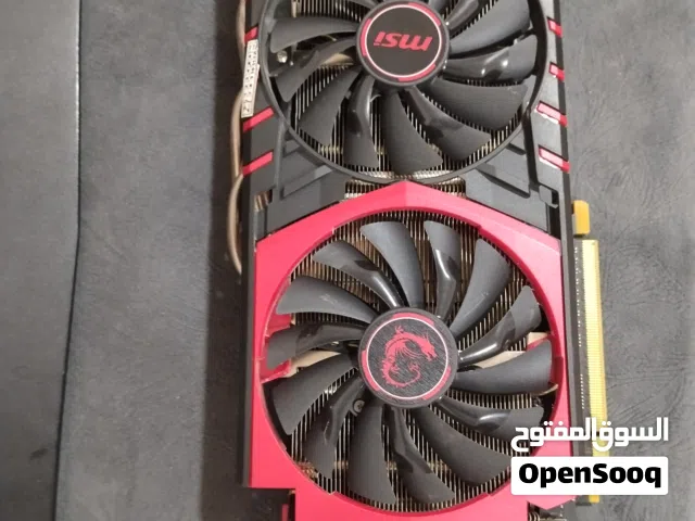 للبيع كرت شاشه Nvidia GTX 960 2GB بحالة ممتازة. قابل للتفاوض