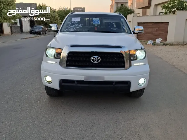 تويوتا توندرا جمرك كيف واصله درجة رباعي 4x4 يابانية أصليه 2009