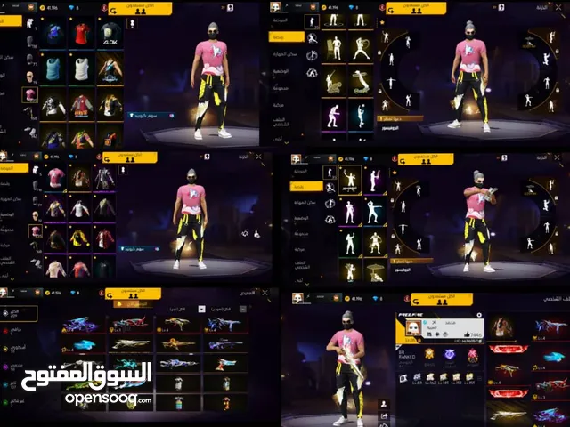 بيع حساب فري فاير