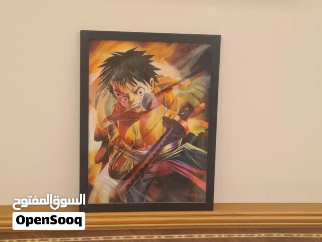 لوحة أنمي ون بيس – 3 في 1 (كانفاس على خشب) قابل للتفاوض البسيط