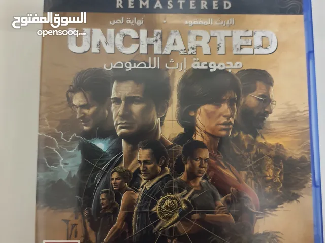 الأصلية ب 200 بس عندي ب 130 uncharted 4 نسخة بلايستيشن 5