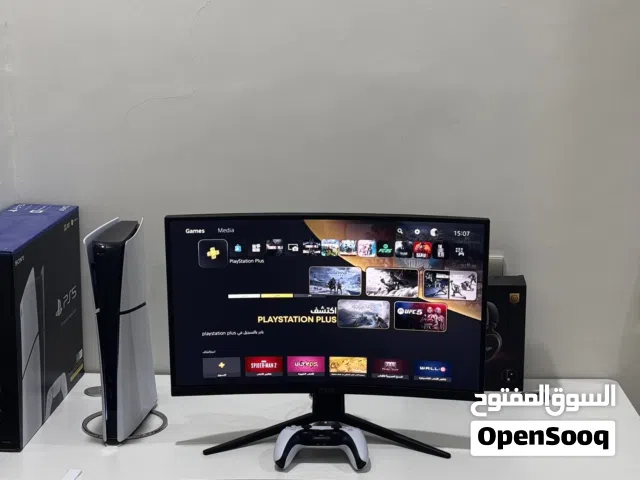شاشة 24 إنش msi + الطاولة