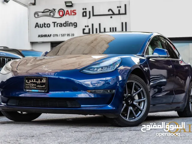 Tesla Model 3 2019 Standard plus   السيارة بحالة ممتازة جدا و قطعت مسافة 75,000 كم فقط