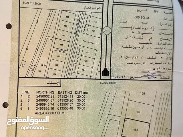 Residential Land for Sale in Al Sharqiya Al Mudaibi