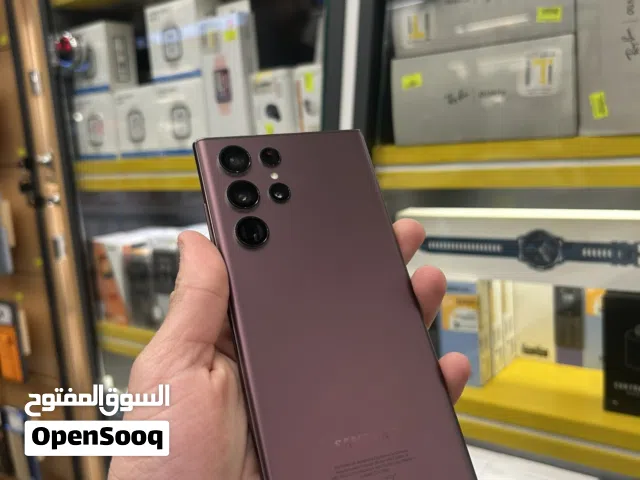 سامسونك S22ultre ذاكرة 256/12 نضافة95%