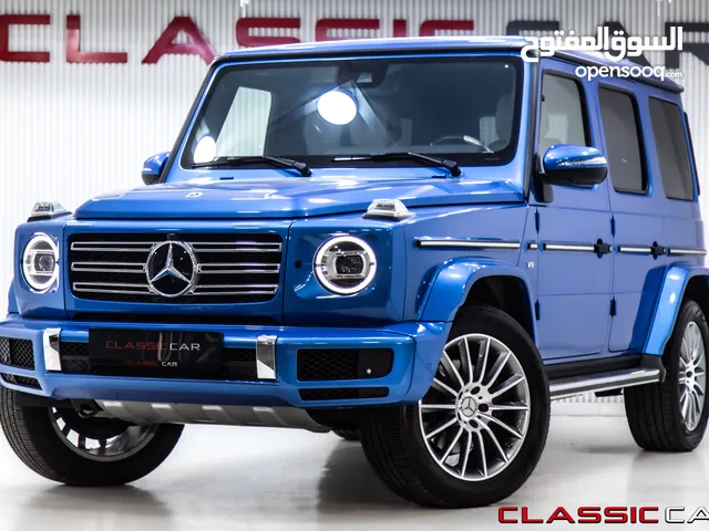 Mercedes G500 Amg kit Night Package السيارة مميزة جدا و قطعت مسافة 42,000 كيلو متر