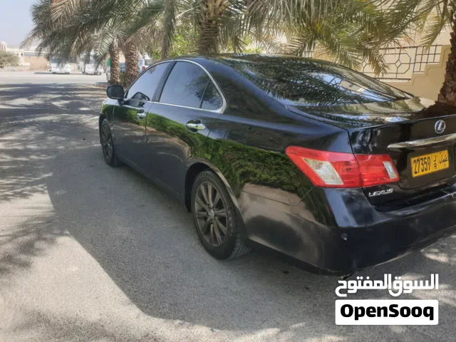 لكزس ES 350 2007 موديل سعودي لون أسود مع لوحة مرخصة وتحديث كامل